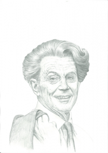 Tony Blair/Thatcher Hair Drawing