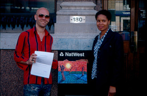 Natwest painting collaboration