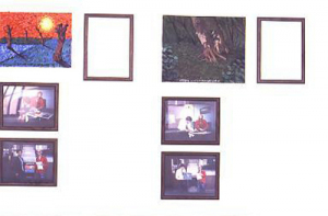 Natwest Painting Collaborations instalation
