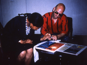Painting signing