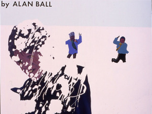 'Snow ball fight' by Alan Ball 1976